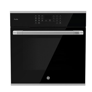 Horno de empotre a Gas 60cm a 110v Vidrio negro Ge Profile - HGP6065LWAI1