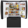 B-Ge-Refrigerador-672L-DarkSlate-PFQ25LERCDS-Frente-abierto-con-producto