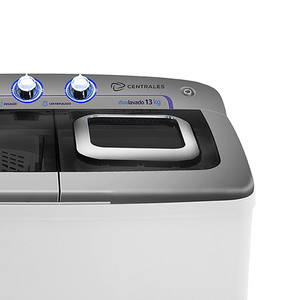 Lavadora Semiautomática de 13Kilos Blanca Centrales - LCD1331B1