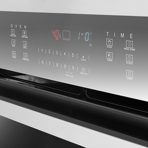Horno eléctrico a 220v 80 cm inox negro reflecta GE Appliances - HGP8050KE0