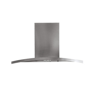 Campana de Isla 90 cm Inoxidable GE Profile - PV977NSS