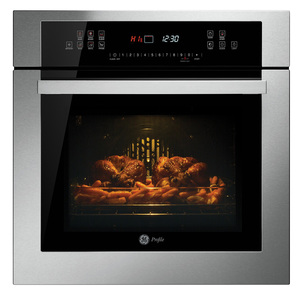 Horno de Empotrar a Gas 60cm Inoxidable GE Profile - HGP6065LWAI0