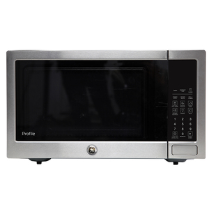 Horno de microondas de 45.3L Acero inoxidable con vidrio negro GE PROFILE - PEB160SFSS