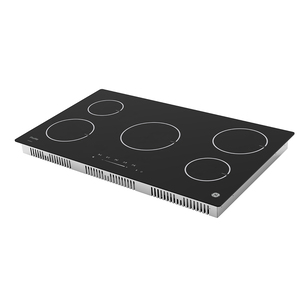 Cubierta de Empotre Inducción a 220 V 86 cm Negra GE Profile - PGP95IV0