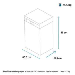 Lavavajillas Empotrable 128 Piezas Inoxidable GE Profile - PLV1817XSS