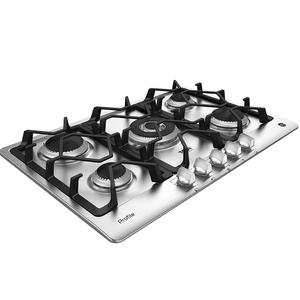Cubierta de piso 76 cm Acero Inoxidable GE Profile - PGP75TI0