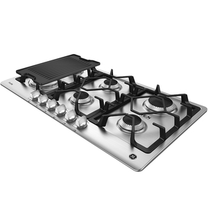 Cubierta de Empotrar 90 cm Acero Inoxidable GE Profile - PGP96TI0