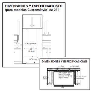 Nevecón No Frost 615 Lts. Brutos Inoxidable GE Profile - PQL22LEKFSS