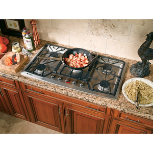 Cubiertas a Gas 91 cm Inoxidable Monogram - ZGU385NSMSS