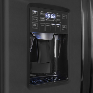 Nevecón No Frost de 755 L Black Steel Mabe GE Profile - PSM26PGLCPS
