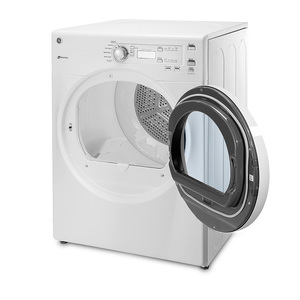 Secadora Carga Frontal a gas con Display Digital de 15Kg Blanca GE - SGW715NDGWW0