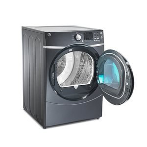 Secadora de Carga Frontal a Gas de 17Kg Metallic Carbon GE - SGW819SDGCG0