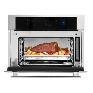 Horno de Empotrar Eléctrico 220v al Vapor 60cm Inoxidable GE Profile - HVGP4561YI