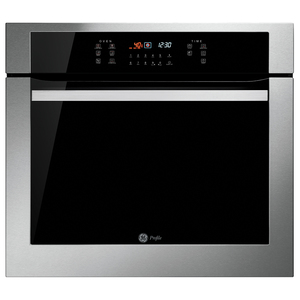 Horno eléctrico a 220v 80 cm inox negro reflecta GE Appliances - HGP8050KE0