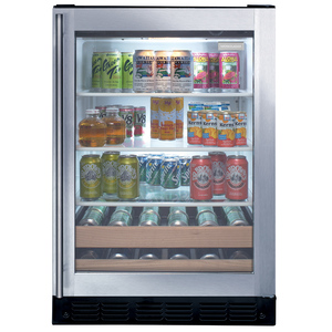 Centro de Bebidas 1 Puerta 10 botellas Inoxidable Monogram - ZDBR240HBS